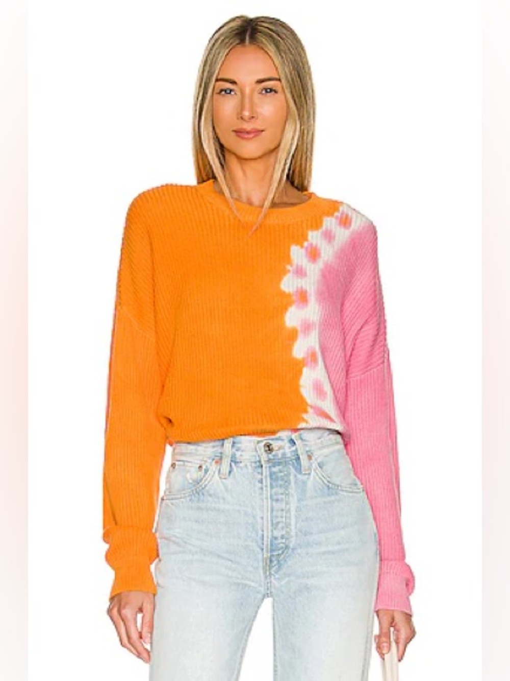 NWT ~ PISTOLA Eva “Cropped” Crew Neck Pullover in Palmetto ~ Size M Available